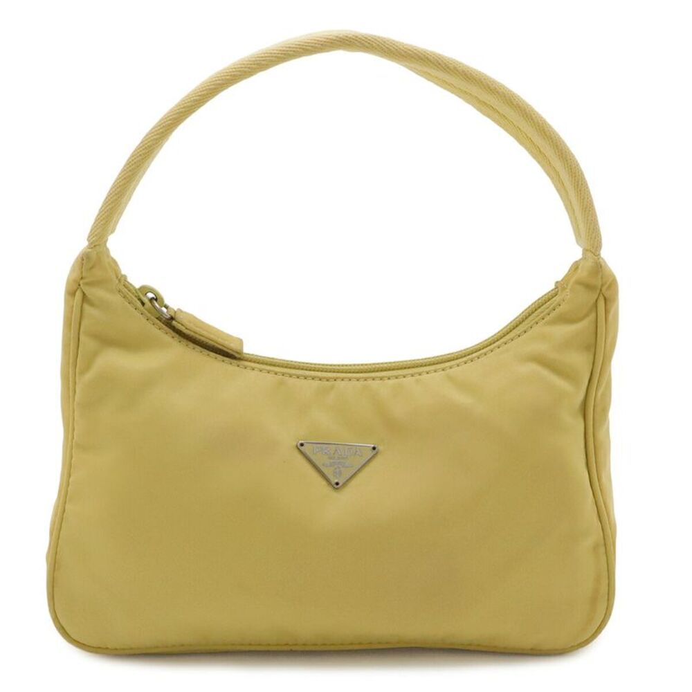 Prada Triangle Logo Accessory Pouch